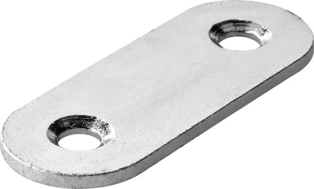 Hettich Verbindungsblech aus verzinktem Stahl in Silber, B: 40 mm, H: 15 mm - Bild 1