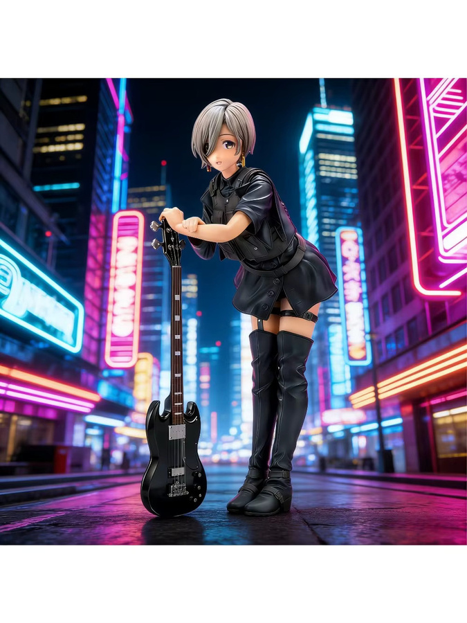 Bandai Girls Band Cry Rupa, Actionfigur, 22 cm, Kunststoff - Bild 3