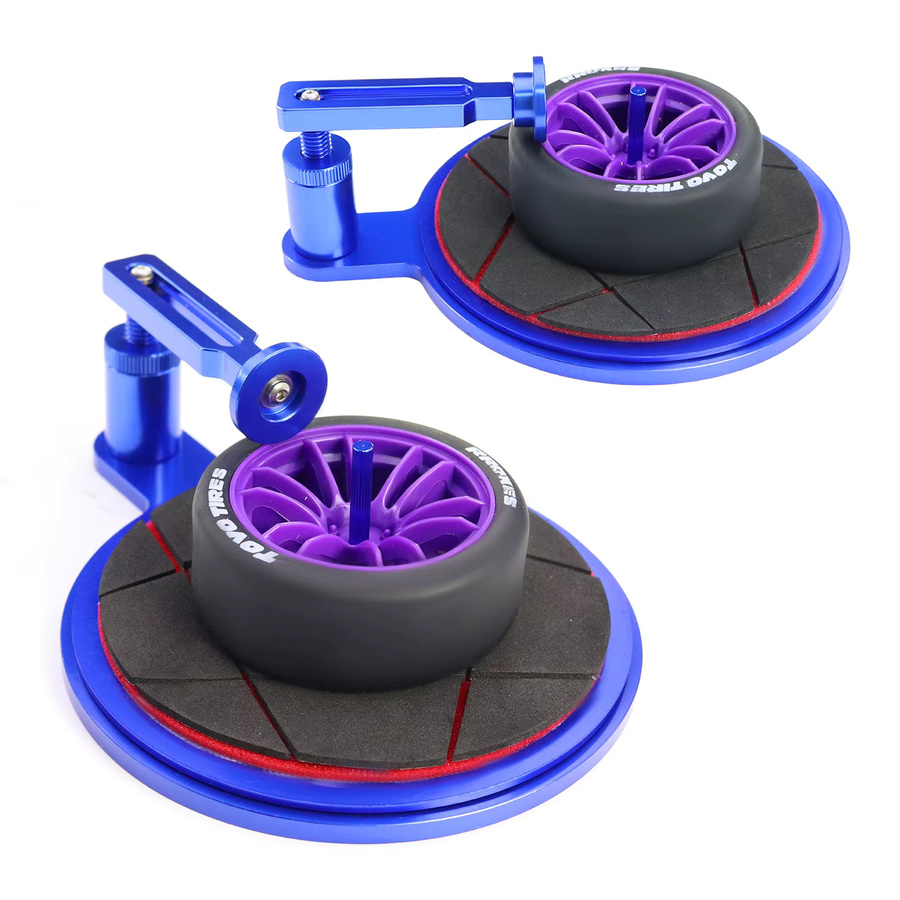 FACSNY Halbautomatischer RC-Aluminium-Reifenkleber, Zubehör, Blau, Metall - Bild 1