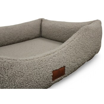 Petliving orthopädisches Hundebett Teddy in Beige mit abnehmbarem Bezug und orthopädischem Schaumstoff - Bild 2