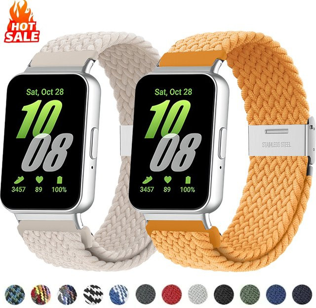 Geekthink Uhrenarmband Nylon, Samsung Galaxy Fit 3, Unisex - Bild 1