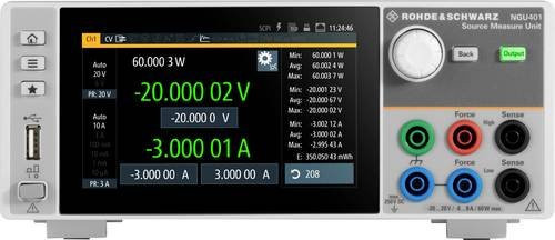 Rohde & Schwarz NGU401-G Netz-Analysegerät mit Loggerfunktion in Grau - Bild 1