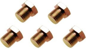 BGS Ölablassschrauben Set M15 x 1,5 mm, 5-teilig, Gold - Bild 1