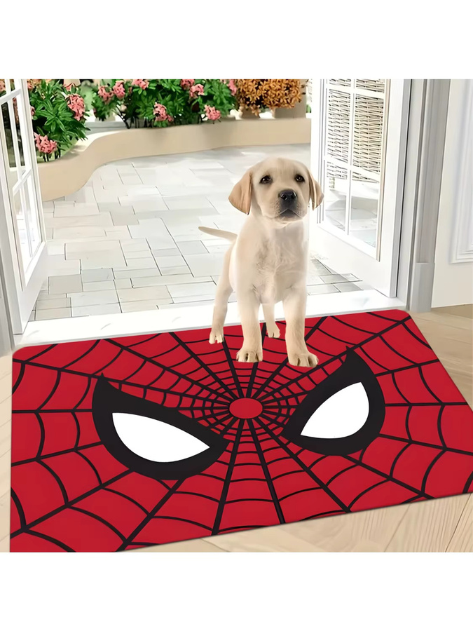 Beast Kingdom Marvel Flanell-Bodenmatte mit Superhelden-Design in Rot - Bild 6
