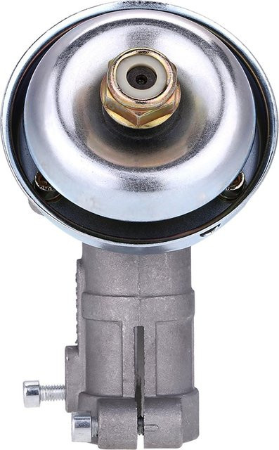 TOMTOP JMS Ersatz-Getriebekopf für Freischneider Trimmer aus Aluminiumlegierung und Stahl, Farbe: Silber, Durchmesser: 26 mm, 7 Zähne - Bild 1