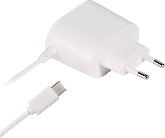 Vivanco USB Type-C Schnellladegerät Set 12W Weiß - Bild 1