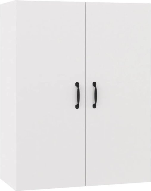 vidaXL Hängeschrank Weiß aus Holzwerkstoff, B/T/H: 69,5 x 34 x 90 cm - Bild 1