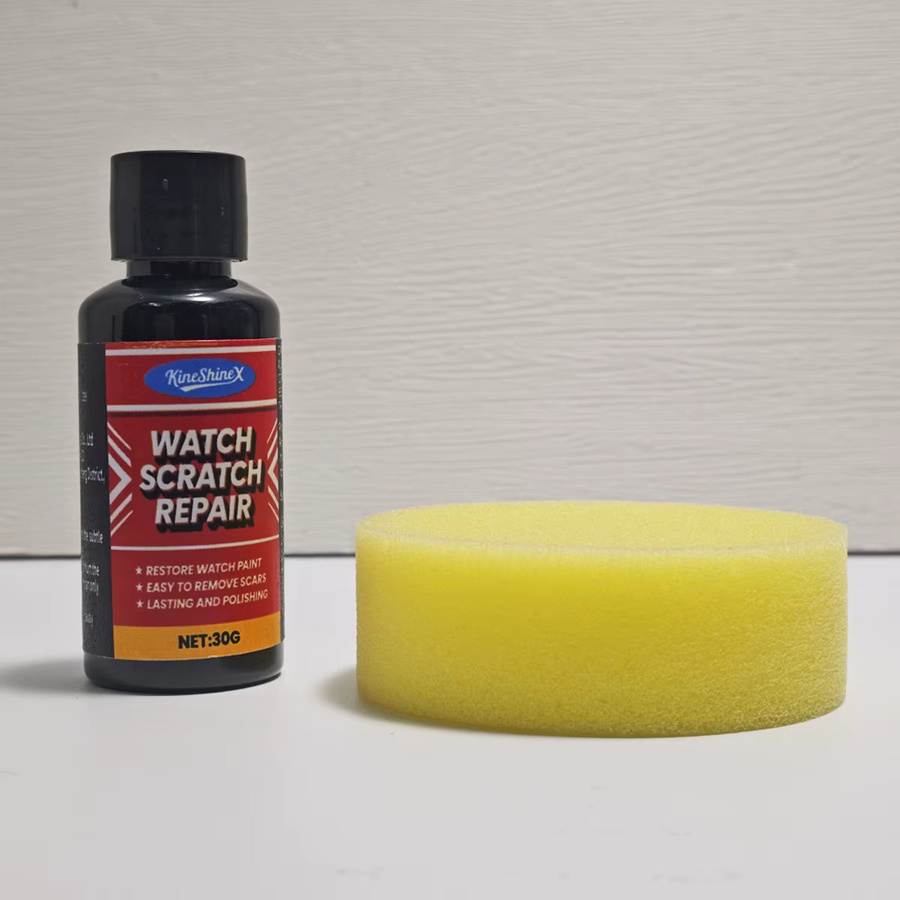 FancyWrist Poliercreme mit Schwamm, Multi-Surface-Restaurator für Uhren, Schmuck, Edelstahl, Metall-Oxidationsentferner - Bild 2