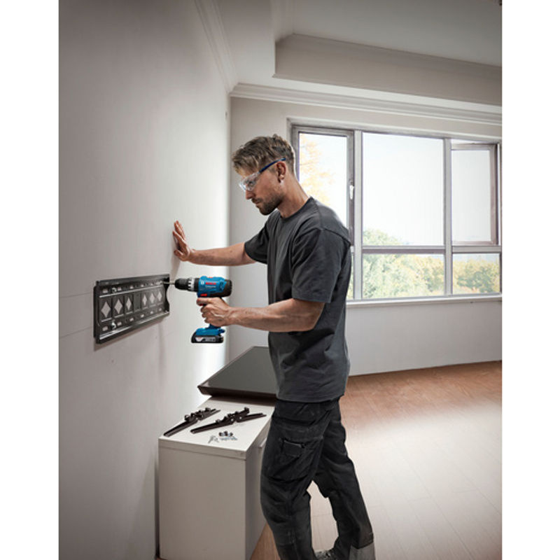 Bosch Professional Akku-Bohrschrauber-Set GSB 18V-25 Professional, 18 V, blau, inklusive 2 x 2,0 Ah Akkus und Ladegerät - Bild 2