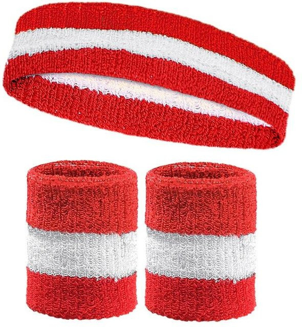 Regenbogen Armband Stirnband, Drei-teiliges Set, Unisex - Bild 1