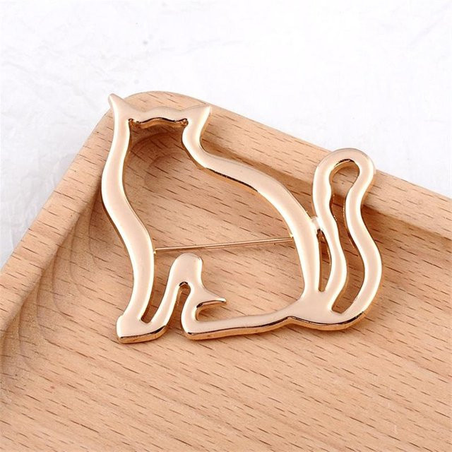 YIRAN Jewelry Katzenbrosche, Damen - Bild 1