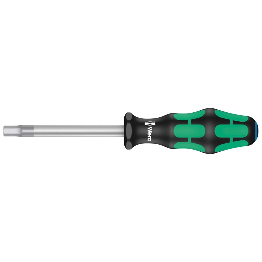 Wera 354 Hex-Plus Sechskant-Schraubendreher in Multicolour mit 6 mm Schlüsselweite und 80 mm Klingenlänge - Bild 2