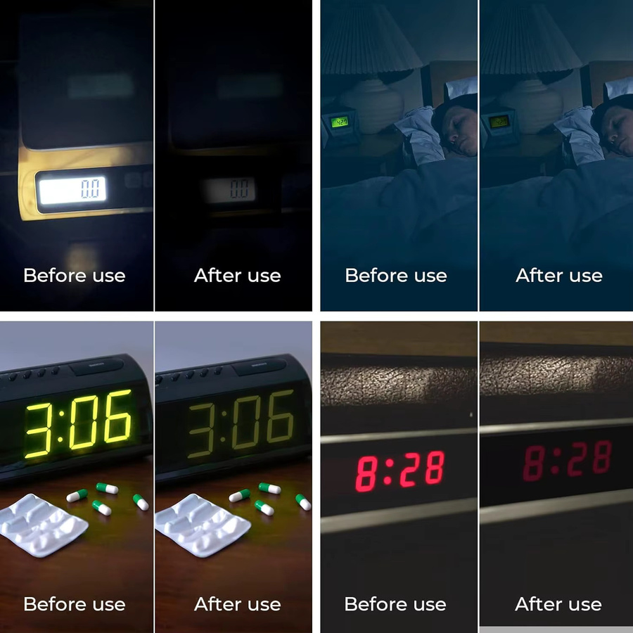 SCESSPACK Lichtdämpfungsband in Schwarz mit 50% Lichtdämpfung für LED oder Router - Bild 5