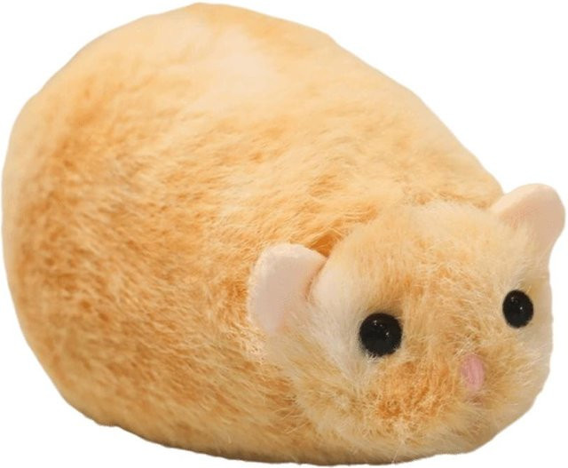 Yiran toy Cartoon Goldhamster Plüschtier, Maus Plüsch, ab 3 Jahren - Bild 1