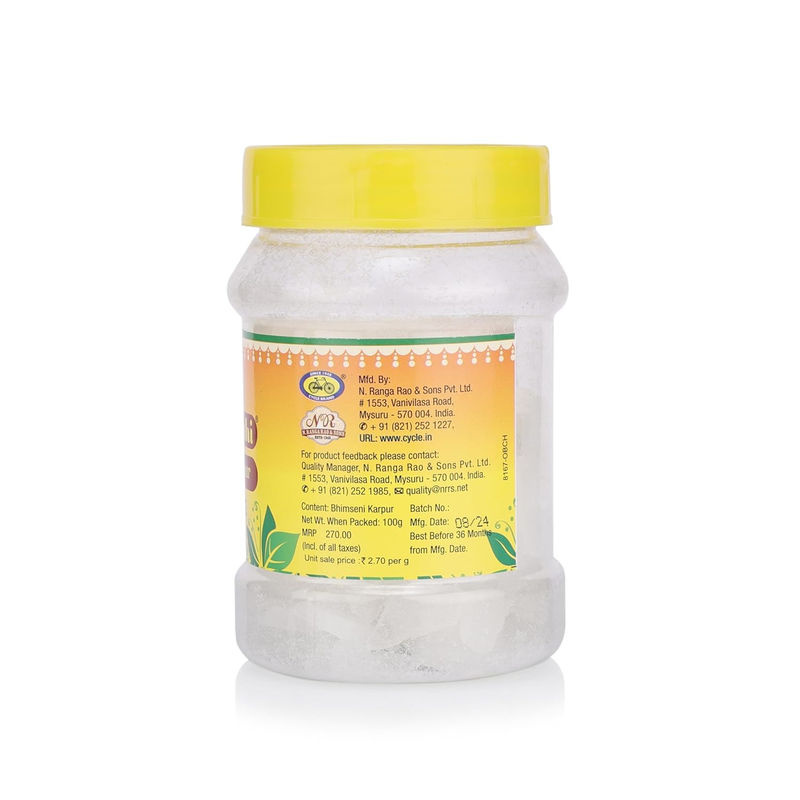 Cycle Pure Om Shanthi Bhimseni Kampfertabletten 100g für Puja und Meditation - Bild 2