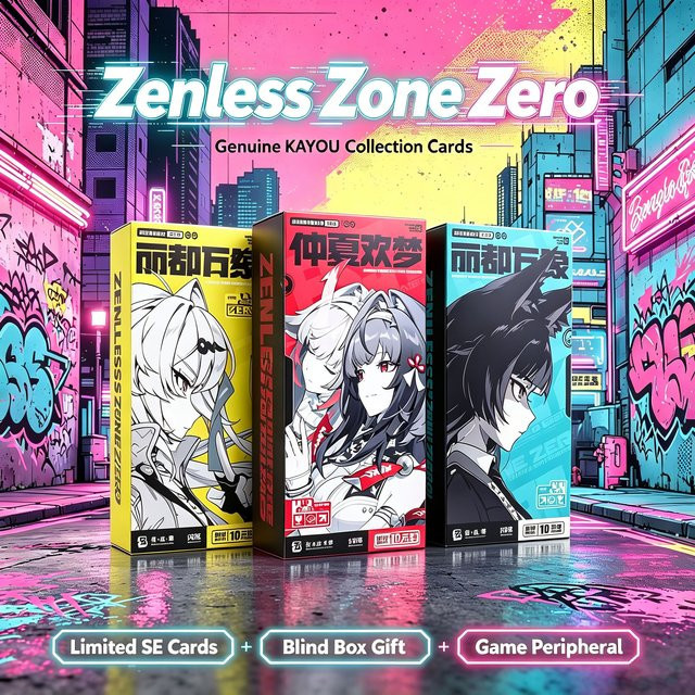 Shining Soul Zenless Zone Zero Versiegelte Booster-Box, Sammelkarten, ab 18 Jahren - Bild 1