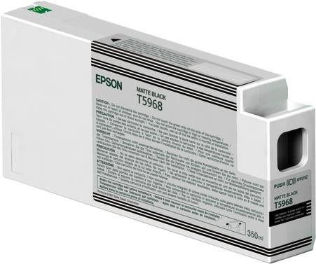 Epson T5968 Original Tintenpatrone Mattschwarz 350 ml für Stylus Pro 7700, Pro 7900, Pro 9890 und Pro 9900 - Bild 1