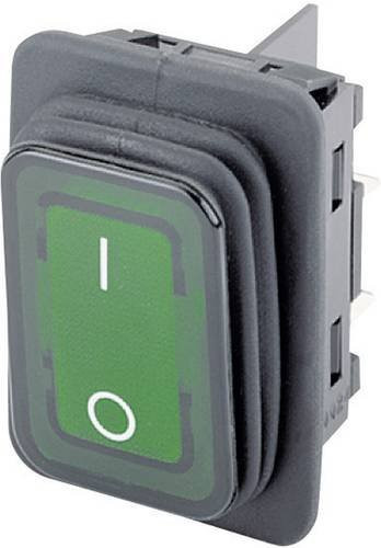 Marquardt Wippschalter 1935.3218 Schwarz IP65 250 V/AC 20A 2 x Aus/(Ein) tastend - Bild 1
