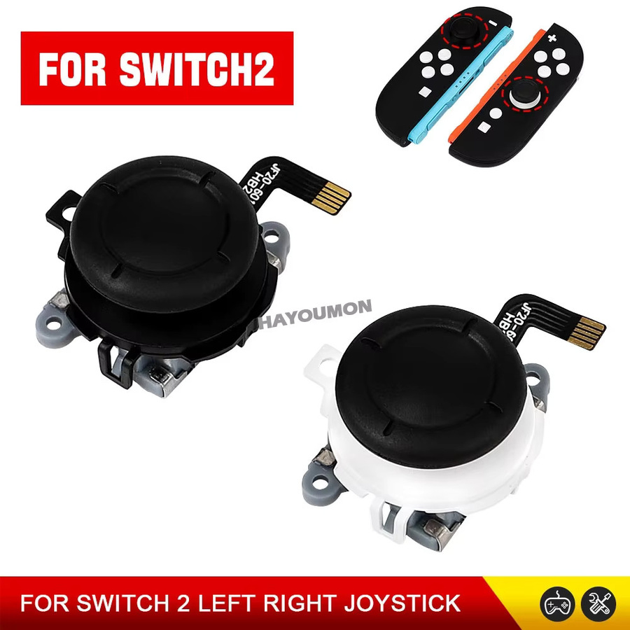 Ispoofer 3D-Analogstick-Sensormodul mit TMR-Effekt für Nintendo Switch 2 Joypad-Controller, Schwarz - Bild 2