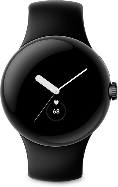 Google Pixel Watch WiFi Smartwatch mit GPS und Herzfrequenzmessung in Schwarz/Obsidian - Bild 1