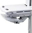 Ergotron SV Height-Adjustable Keyboard Arm Tastaturhalterung in Weiß für StyleView Cart mit LCD Pivot, SV40 (97-827) - Bild 1