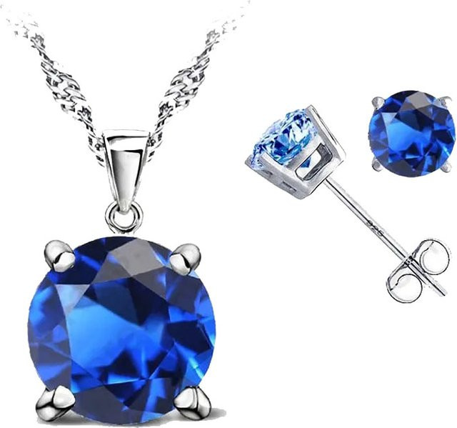 YAAMELI Schmuck-Set, 925 Silber, Zirkonia - Bild 1