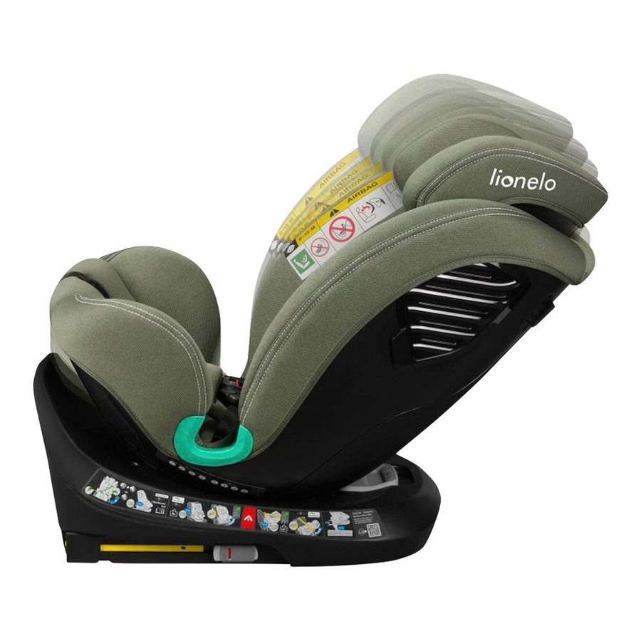 Lionelo Kindersitz BASTIAAN ONE mit Isofix-Basis und 360 Grad Drehsitz nach UN R129 i-Size - Bild 2