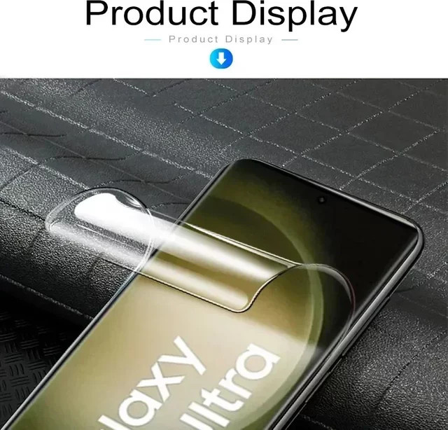 5er Pack Hydrogel Displayschutzfolie für Samsung Galaxy XCover 7 Pro und weitere Modelle, transparent, weiche Folie - Bild 1