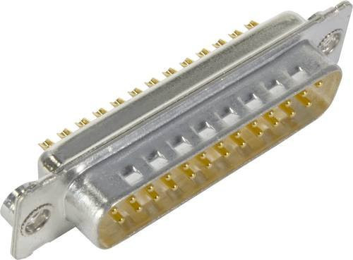HARTING Steckverbinder 09 67 025 1615 09670251615 mit 25 Polen und Lötkelch in Silber - Bild 1