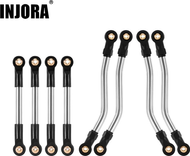 INJORA Hochfreie Chassisverbindungen, Edelstahl, 1:24, Zubehör - Bild 1