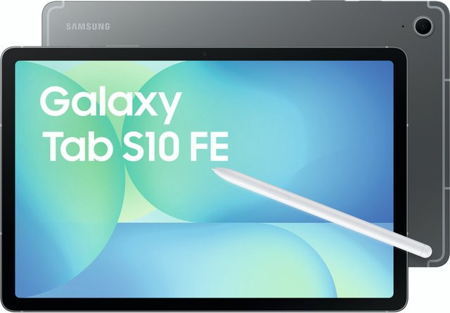 Samsung Galaxy Tab S10 FE Tablet, 128 GB, 10,9 Zoll, Wi-Fi, Grau - Bild 1