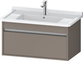 Duravit Waschtischunterschrank Ketho grau, wandhängend, B/T/H: 80 x 45,5 x 41 cm - Bild 1