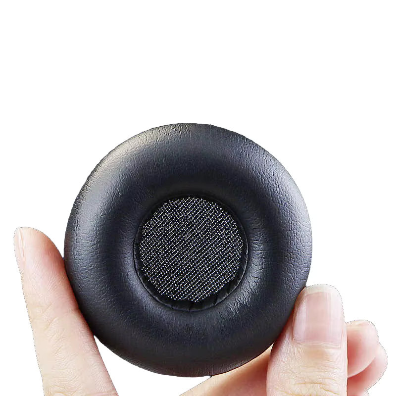 DIXSG Ersatz-Ohrpolster Kissenbezug für Kopfhörer in Schwarz, Durchmesser: 45 mm bis 110 mm - Bild 1