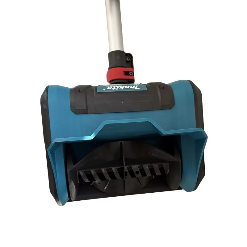 Makita Akku-Schneeschaufel Schneefräse in Blau mit Ersatzakku aus Kohlenstoffstahl und ABS - Bild 2