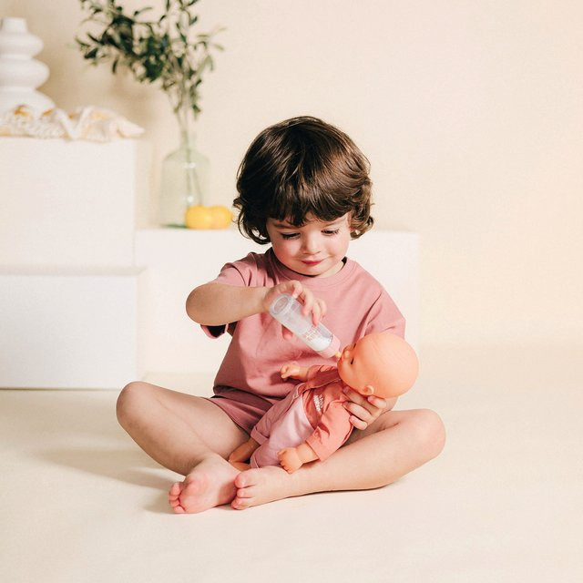 Smoby Baby Nurse Puppen-Fläschchen Puppenpflege rosa ab 1 Jahr - Bild 1