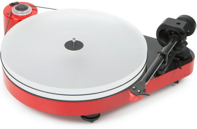 Pro-Ject RPM-5 Carbon MC Quintet Plattenspieler in Rot Hochglanz - Bild 1