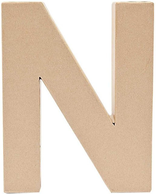 Rico Design 3D Papp-Buchstabe N stehend - Bild 1