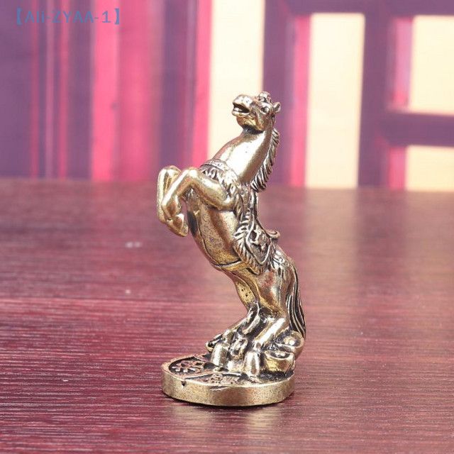 JETTING Pferdefigur aus Messing und Bronze als Desktop-Dekoration und Sammlerstück - Bild 1