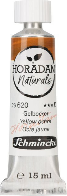 Schmincke Horadam Naturals Gelbocker Aquarellfarbe mit Erdpigmenten und Pflanzenharzen - Bild 1