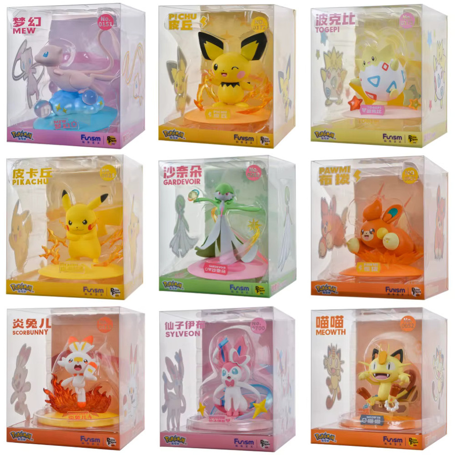 FUNISM Pokémon Pikachu Mewtwo Gardevoir Sylveon Actionfiguren, Set / Bundle - Bild 2