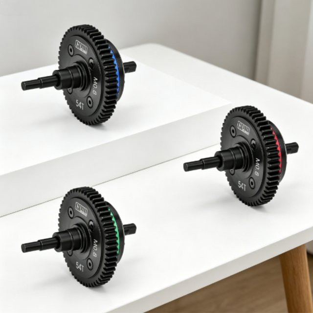 GPM Center Diffs, Carbon Steel 7075 Alloy, für Traxxas 1/10 Slash 4X4, Rustler 4X4, 1/8 Jato - Bild 1