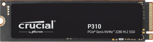 Crucial P310 NVMe M.2 SSD 1TB Schwarz - Bild 1
