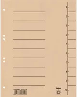Leitz Trennblatt A4 in Beige - Bild 1
