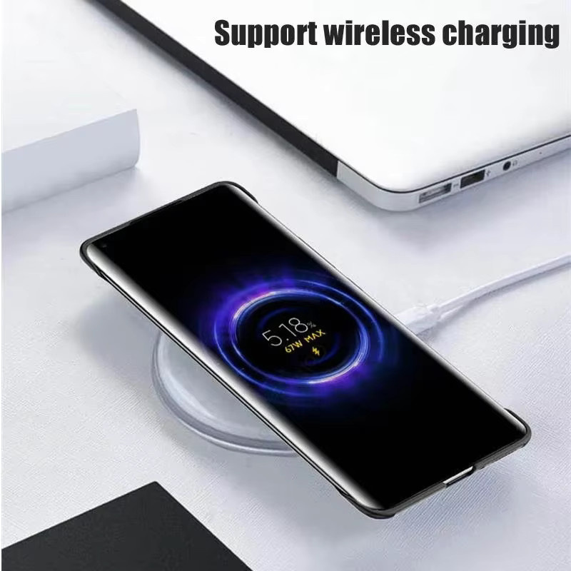 Magnetische Ultra-Dünne iPhone Hülle aus hartem PC mit Rahmenlosem Design und Anti-Drop Schutz in Beige und Multicolour für iPhone 16 15 14 13 12 11 Pro Max Plus - Bild 3