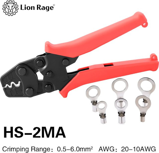 Lion Rage Mini-Kaltcrimpzange aus Kohlenstoffstahl im japanischen Stil Ut Ot C45 - Bild 1