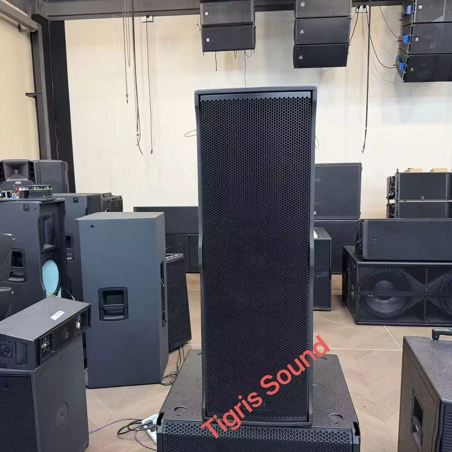 TTL 6-A Doppel 12-Zoll 3-Wege Aktiv/Passiv Line Array Lautsprecher Professionelles Audio Soundsystem in Schwarz - Bild 5