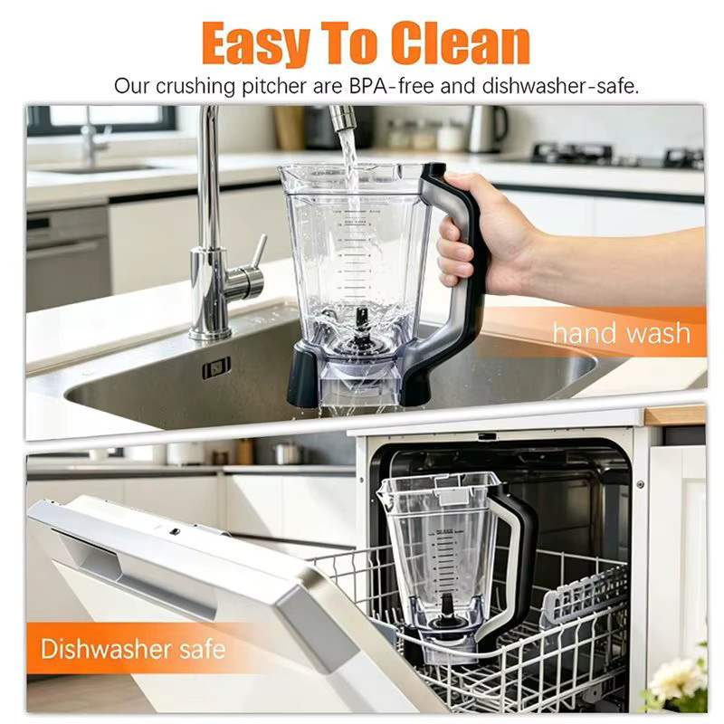 Ninja Ersatzkrug für Blender, kompatibel mit BN750 und BN800-Serie, transparent, Volumen: 2,1 l - Bild 5