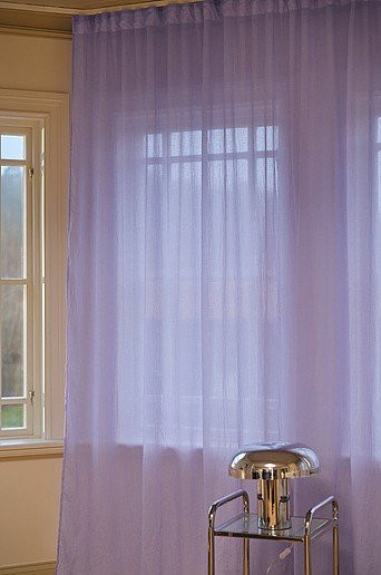 Jotex LAYER Multifunktionsgardine extra breit, Farbe: Transparent-Lila, Höhe: 275 cm - Bild 1