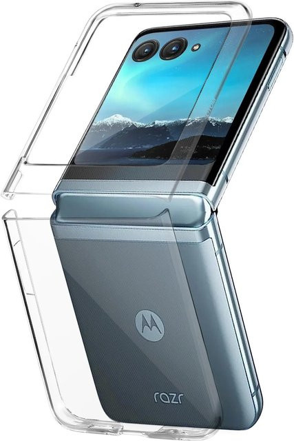 Transparente Hartschale Schutzhülle für Motorola Razr 60 Ultra - Bild 1