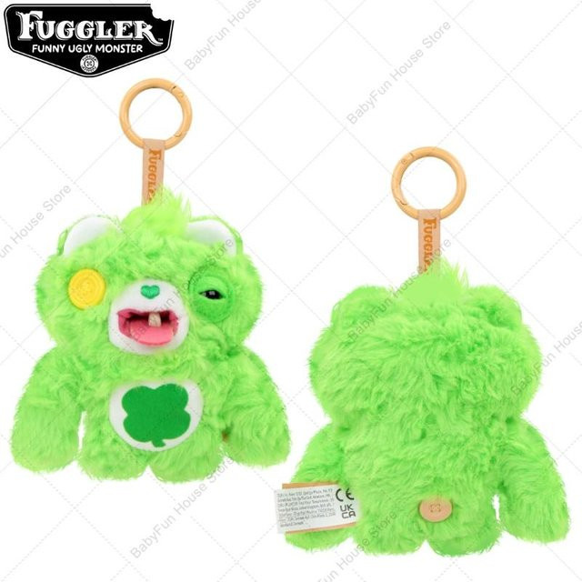 Fugglers Care Bears Plüschtiere Schlüsselanhänger, Grün, ab 14 Jahren - Bild 1